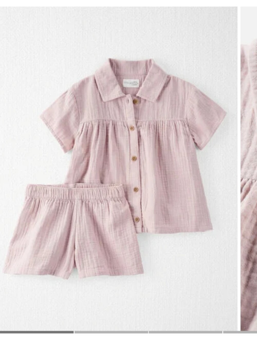 Little Planet 2-Piece Organic Cotton Gauze Set